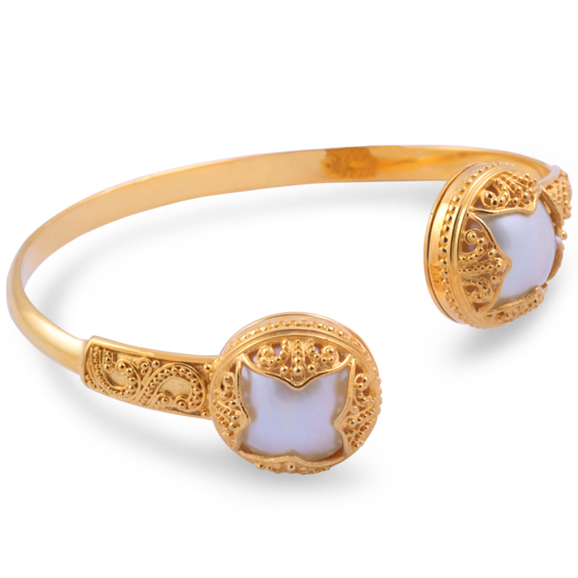 Gelang Cuff Perak 925 Koleksi Padma Acala