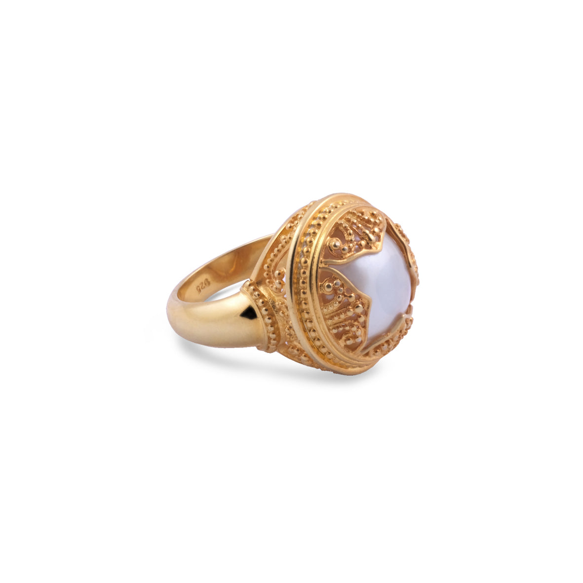 Cincin Cocktail Perak 925 Koleksi Padma Acala