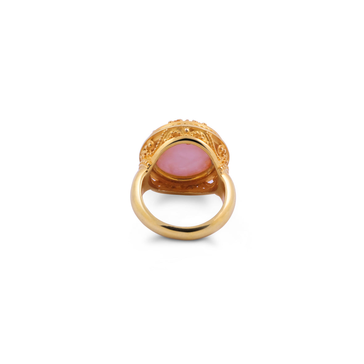 Padma Acala Collection Gold Plated 925 Silver Cocktail Ring