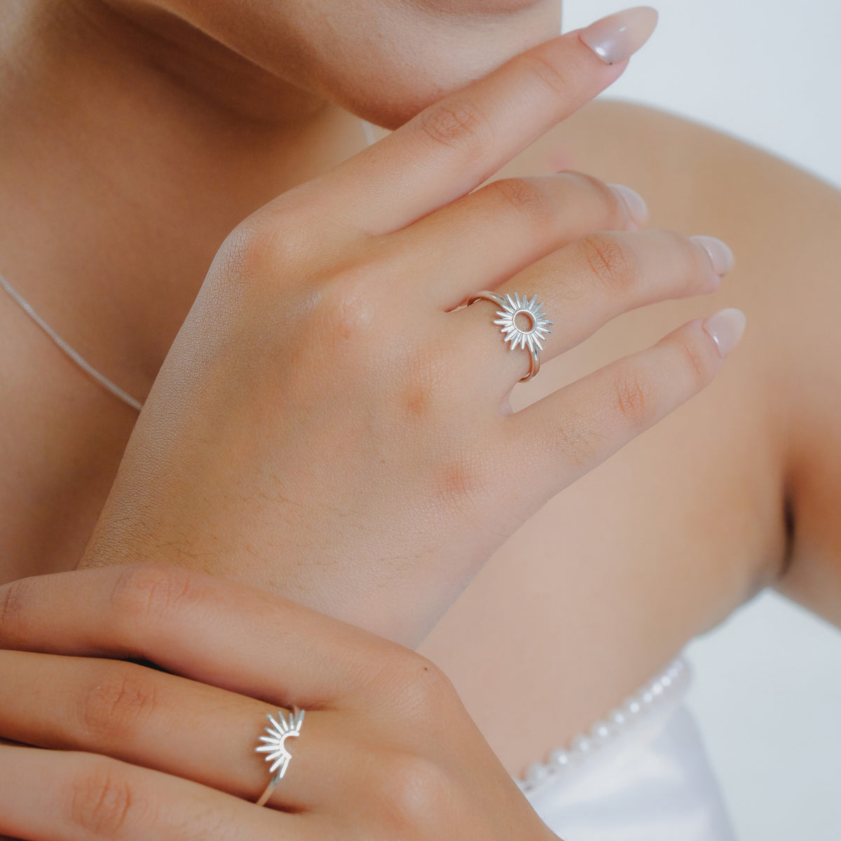 Sunburn Sterling Silver 925 Full Collection Rings