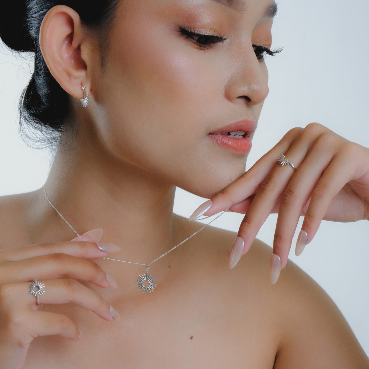 Pendant Koleksi Sunburn Sterling Silver 925