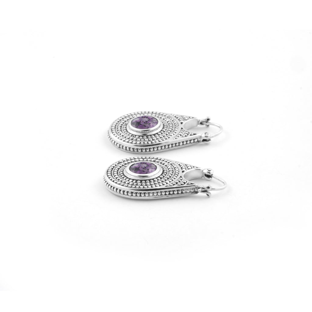 Anting Hoop Perak Koleksi Jawan Keliling Sterling Silver 925