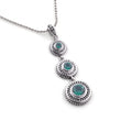 Sterling Silver 925 Jawan Collection Pendant