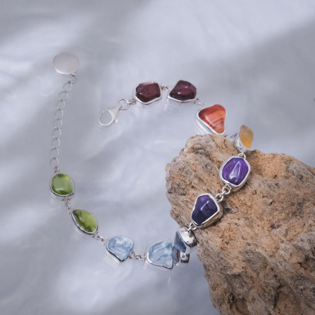 Gelang Rantai Koleksi Pristine Chakra Perak 925