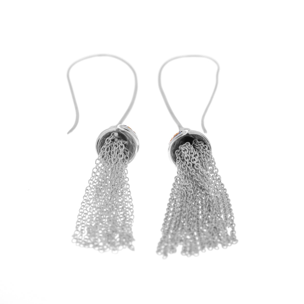 Anting Chandelier Perak 925 Koleksi Keong Mas