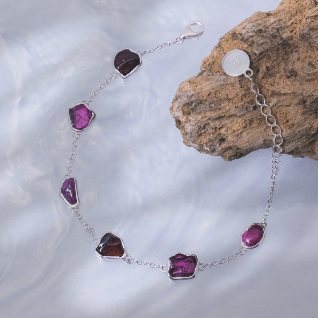 Adjustable Bracelet Pristine Chakra 925 Sterling Silver Collection