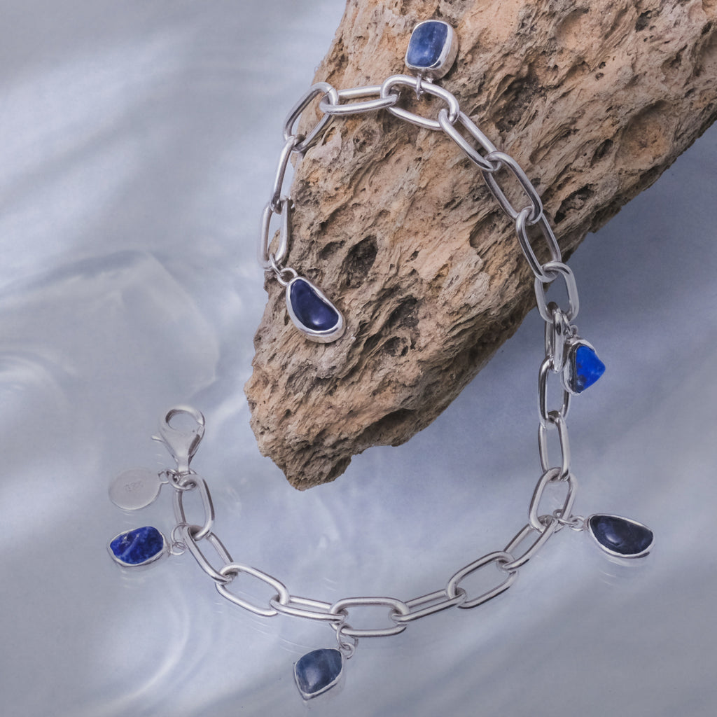 Gelang Rantai Bold Koleksi Pristine Chakra Perak 925