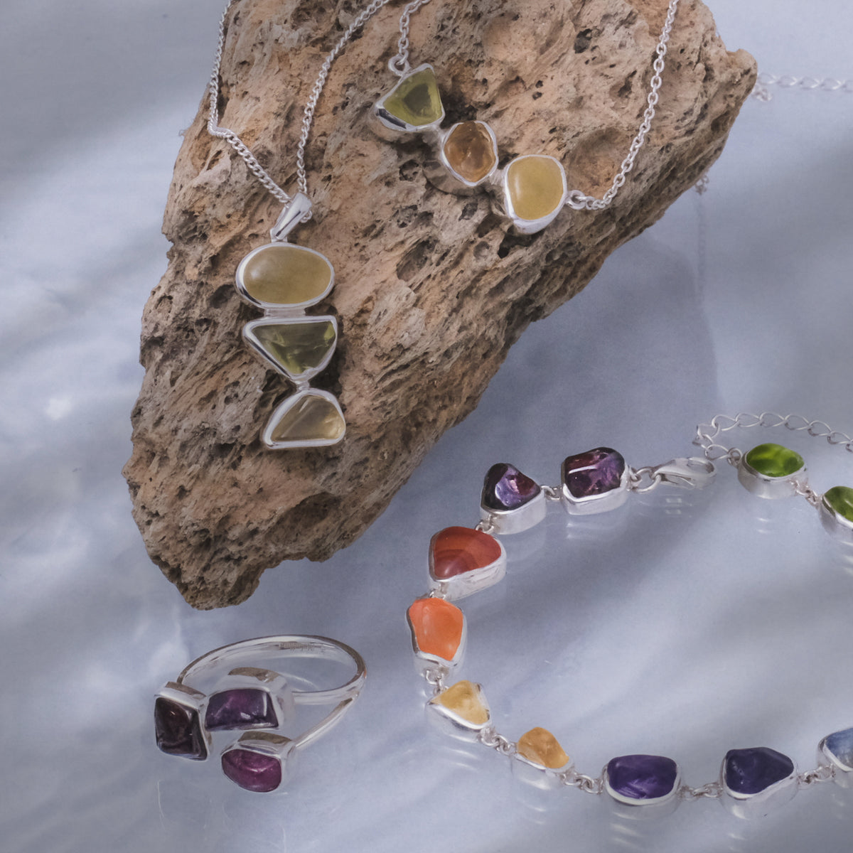 Gelang Rantai Koleksi Pristine Chakra Perak 925