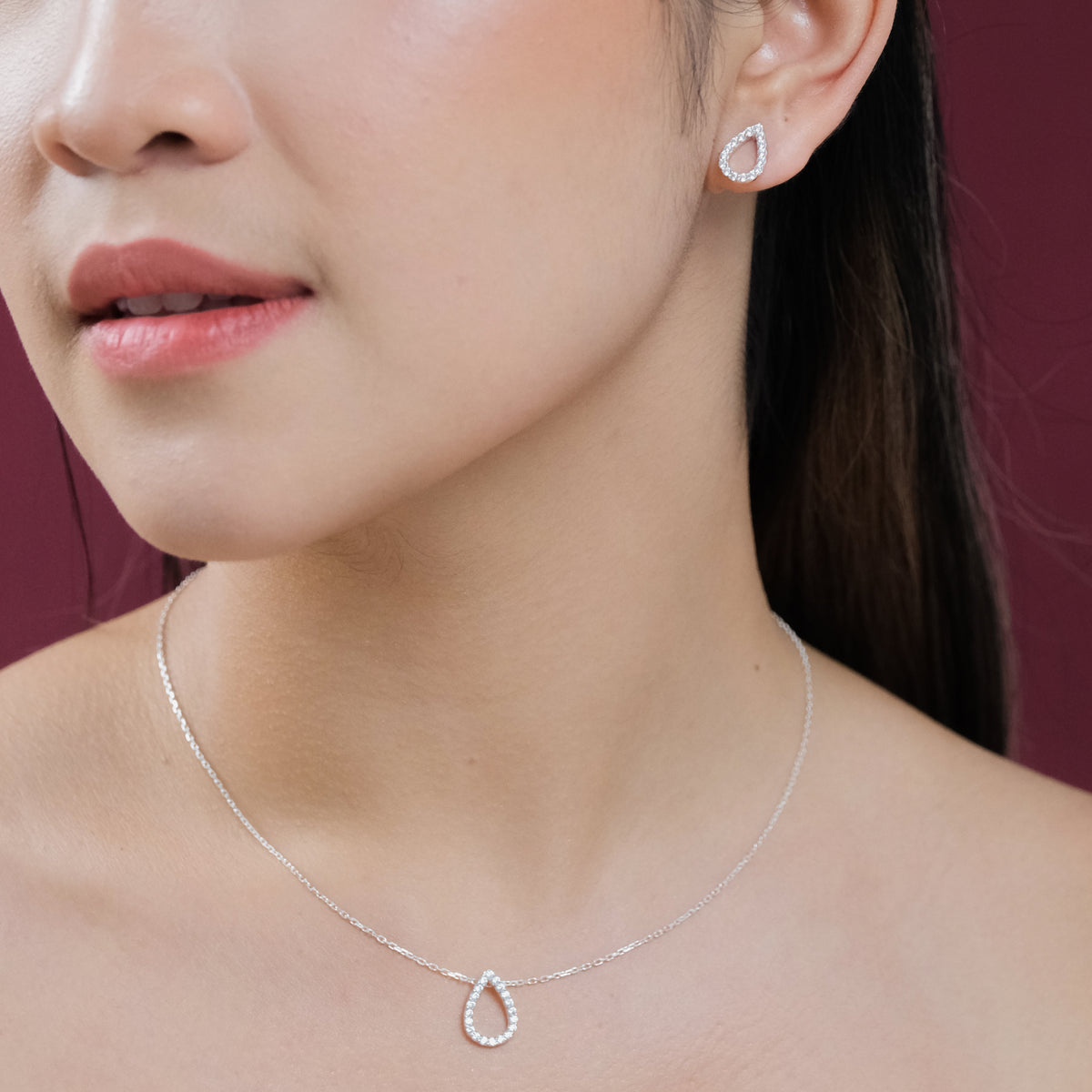 Kalung Koleksi Pears Sterling Silver 925