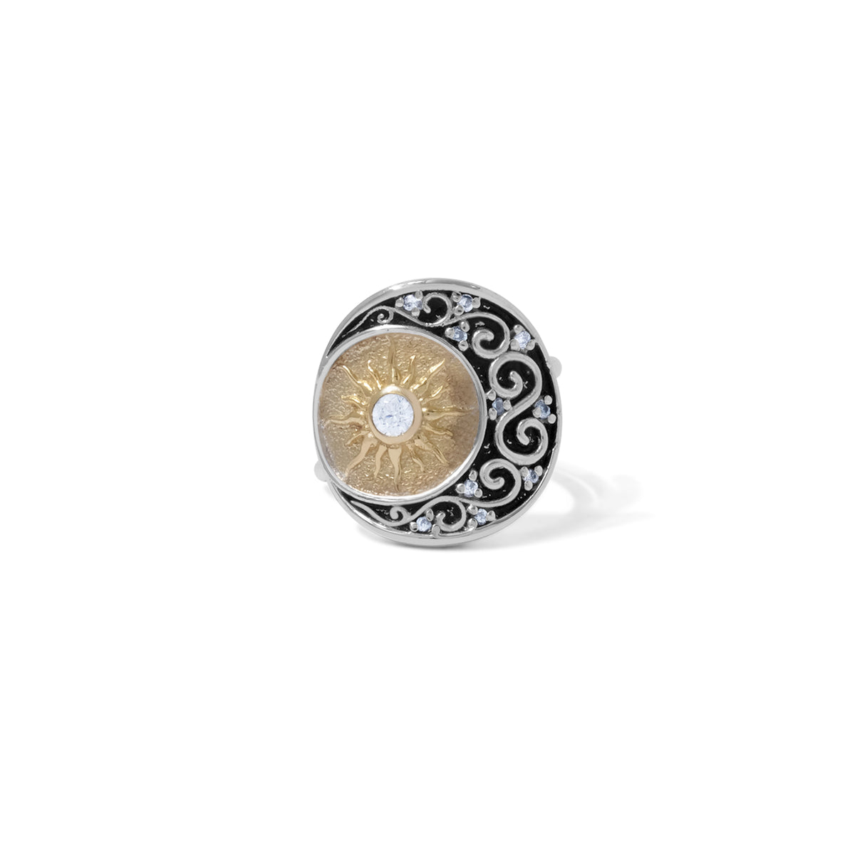 925 Sterling Silver Sun Collection Ring