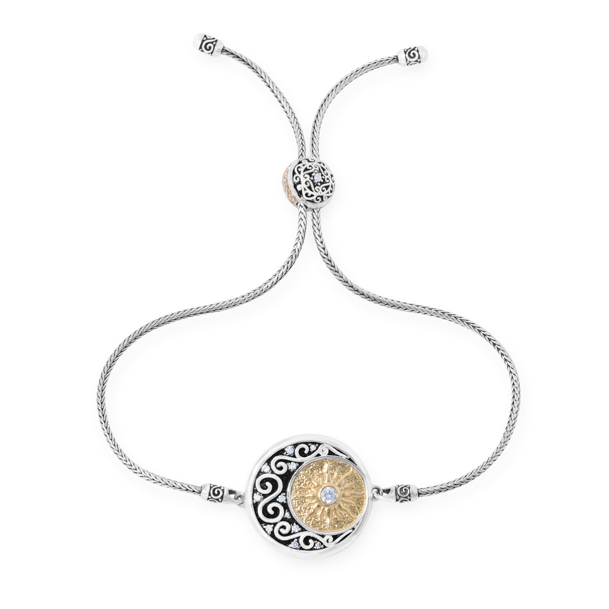 Gelang Rantai Serut Koleksi Matahari Sterling Silver 925