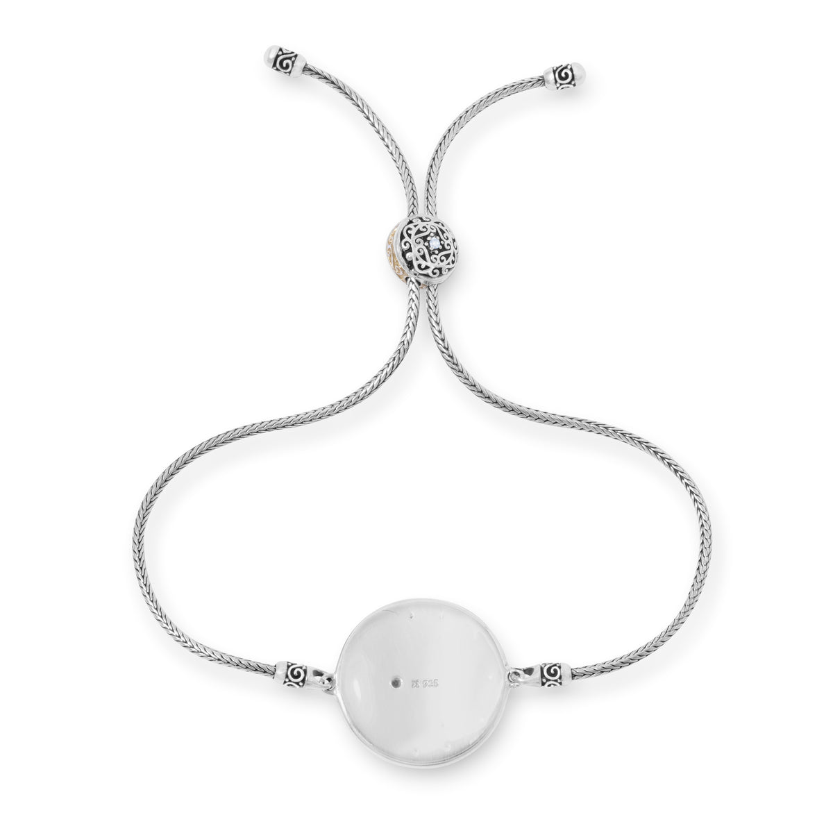 Gelang Rantai Serut Koleksi Matahari Sterling Silver 925