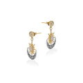 Sterling Silver 925 Sun Collection Stud Earrings