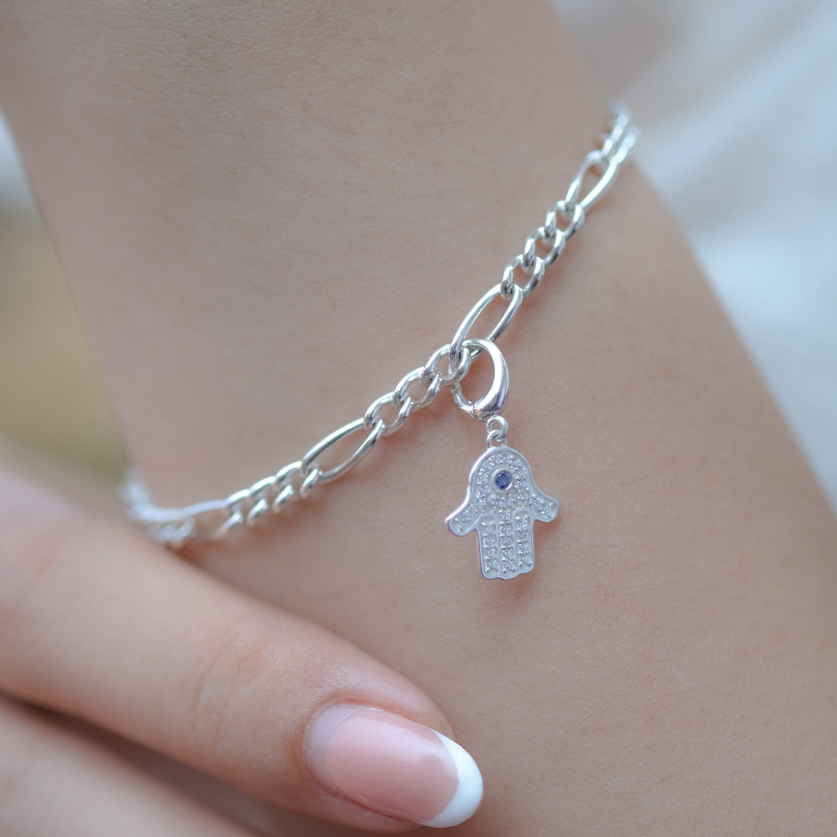 Charm Perak Koleksi Hamsa Sterling Silver 925