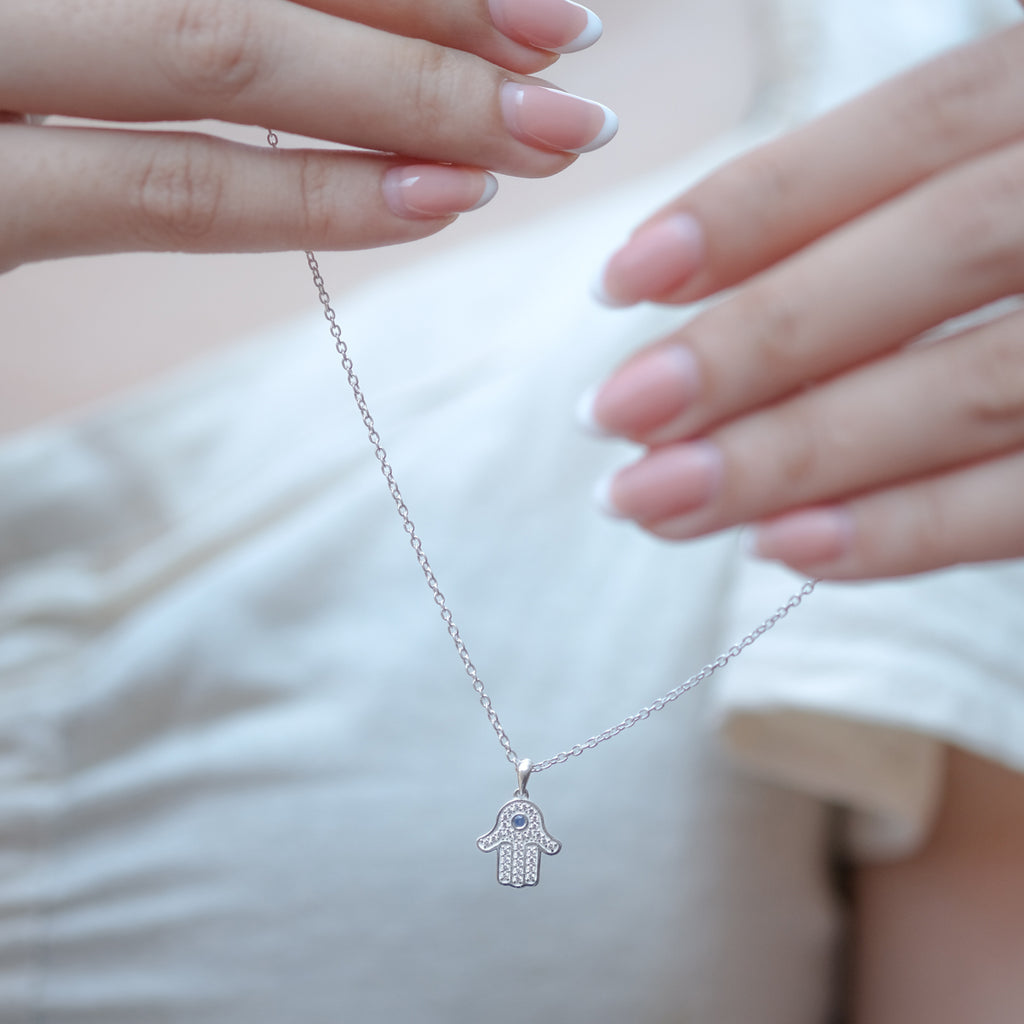 Kalung Perak Koleksi Hamsa Sterling Silver 925