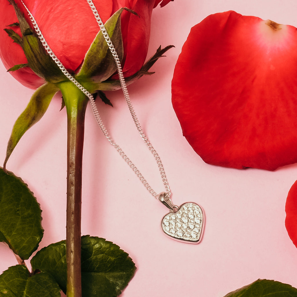 Dainty Heart Sterling Silver 925 Collection Pendant