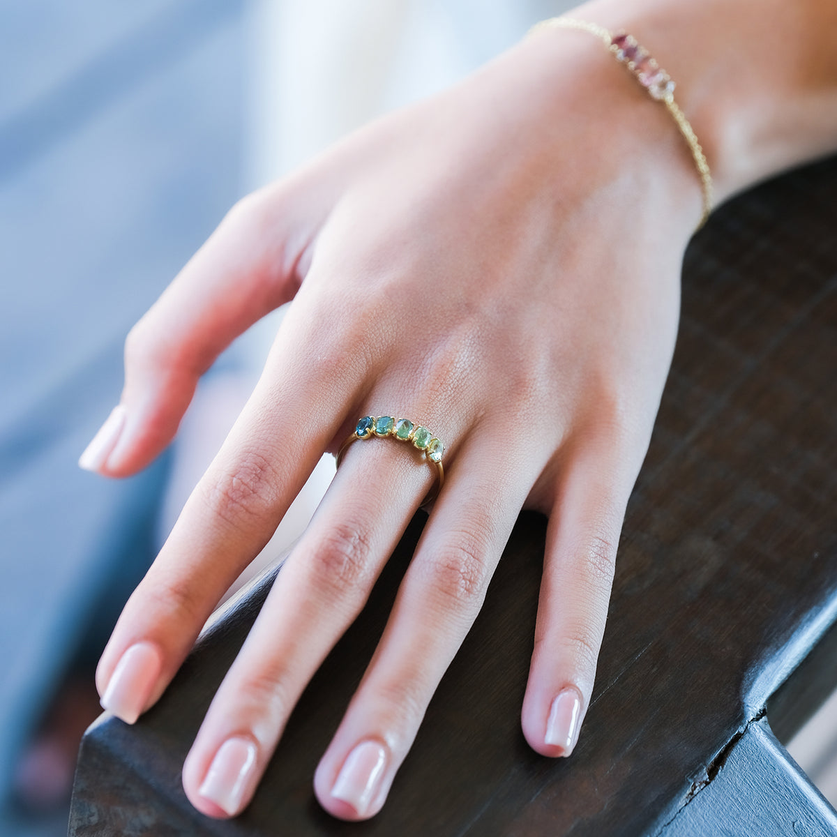 925 Silver Bracelet Sunaka Jewelry Gradation Collection