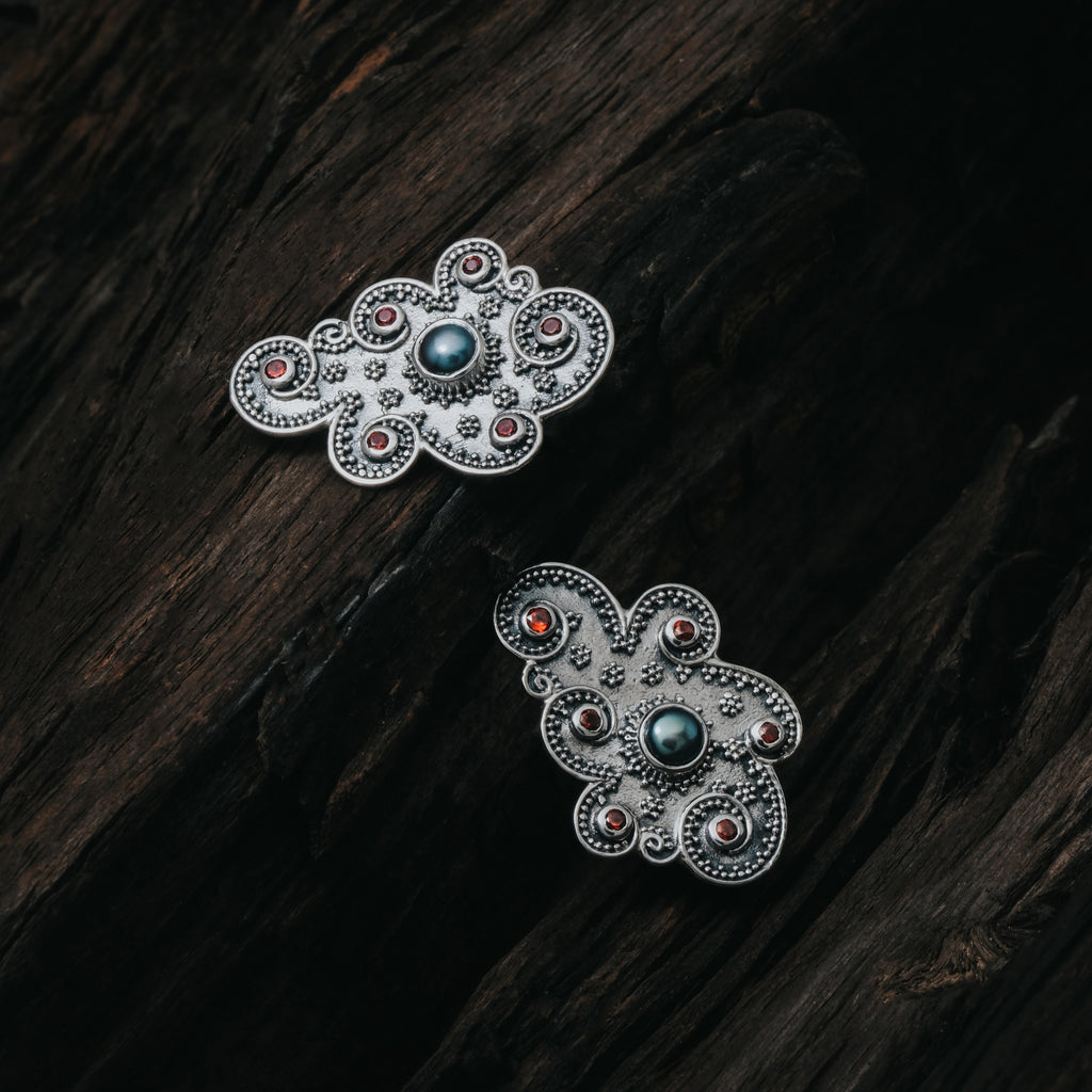 Anting Earclimber 2 Perak 925 Koleksi Wangsa