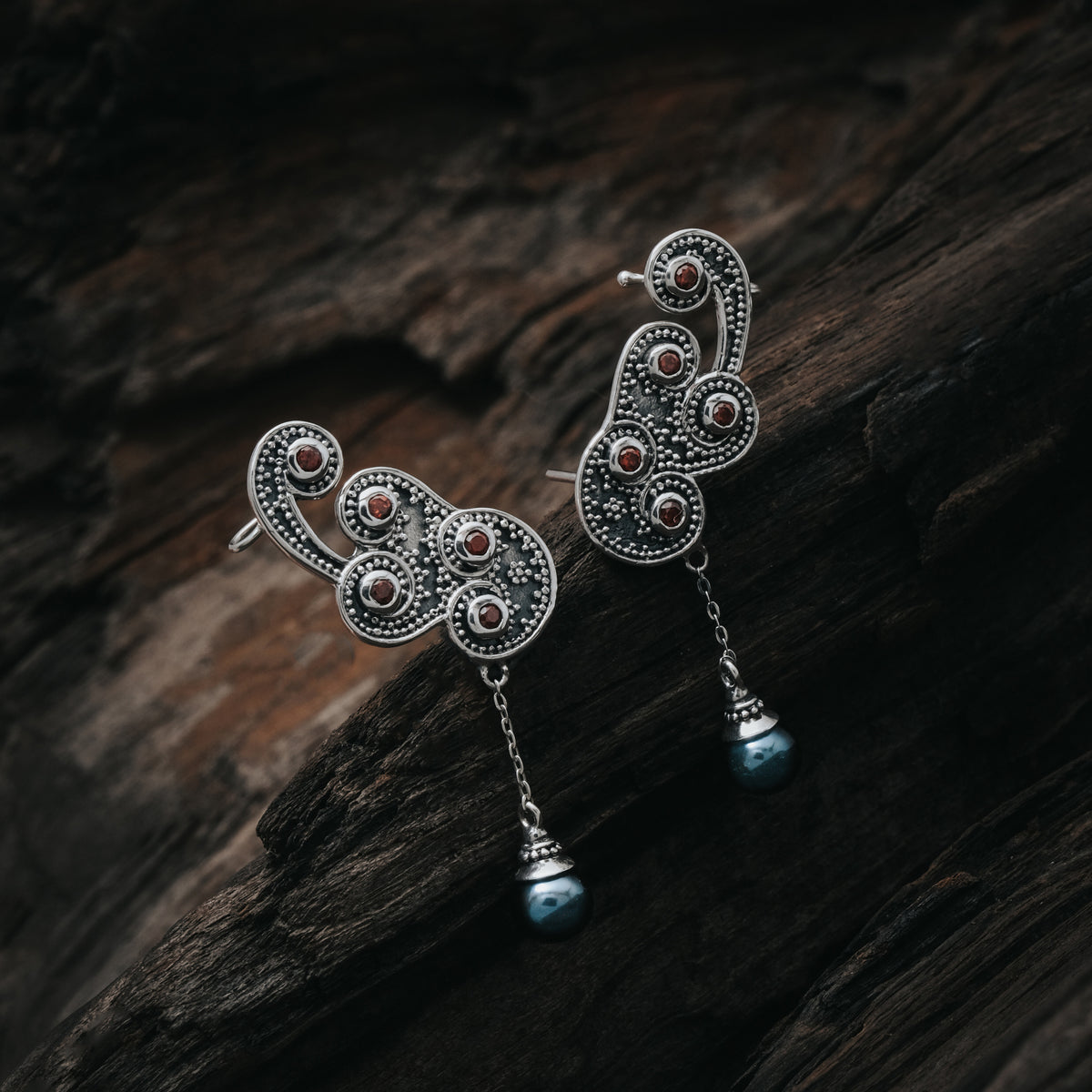 Anting Earclimber 1 Perak 925 Koleksi Wangsa