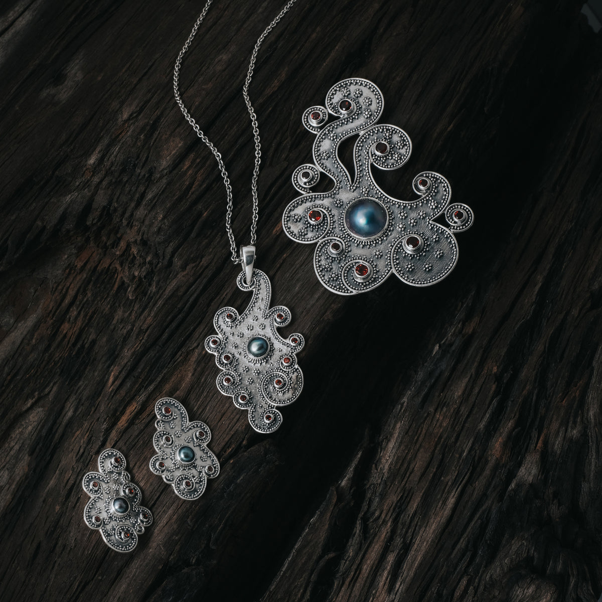Anting Earclimber 2 Perak 925 Koleksi Wangsa