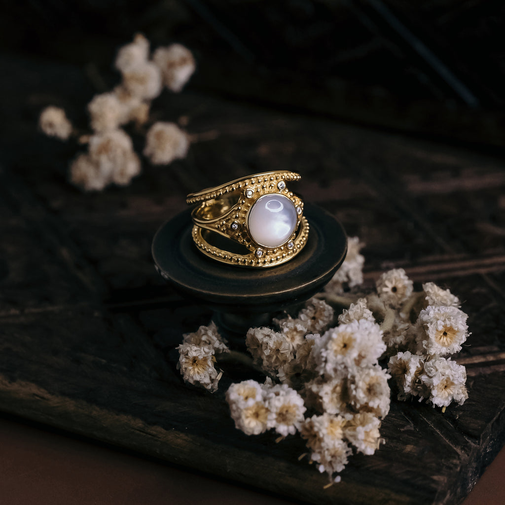 Cincin Cocktail Perak 925 Koleksi Candra Kirana