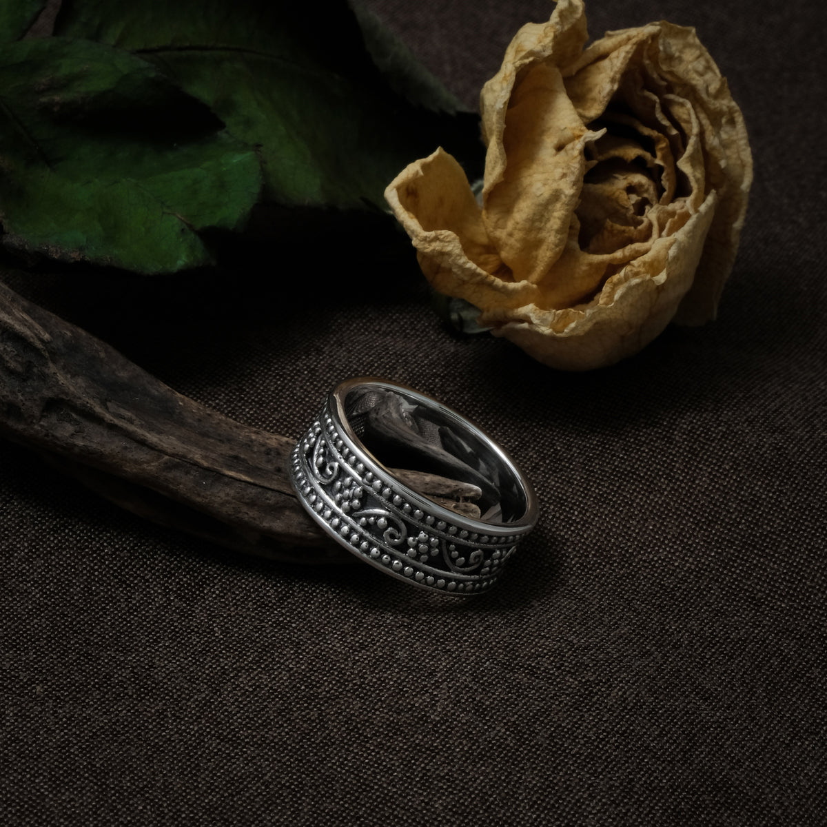 Cincin Koleksi Mandala Sterling Silver 925