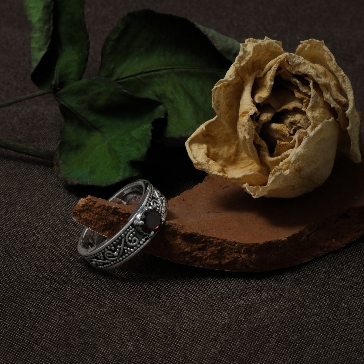 Cincin Cocktail Koleksi Mandala Sterling Silver 925