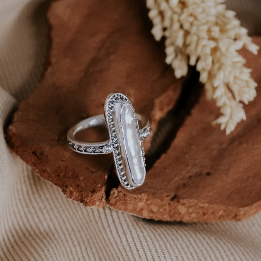 Cincin Perak 925 Koleksi Biwa