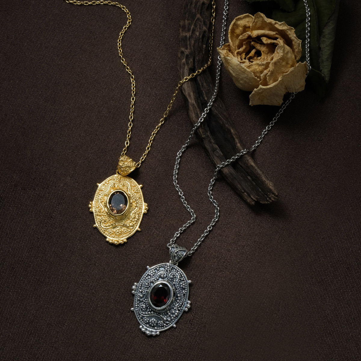 Pendant Koleksi Mandala Sterling Silver 925