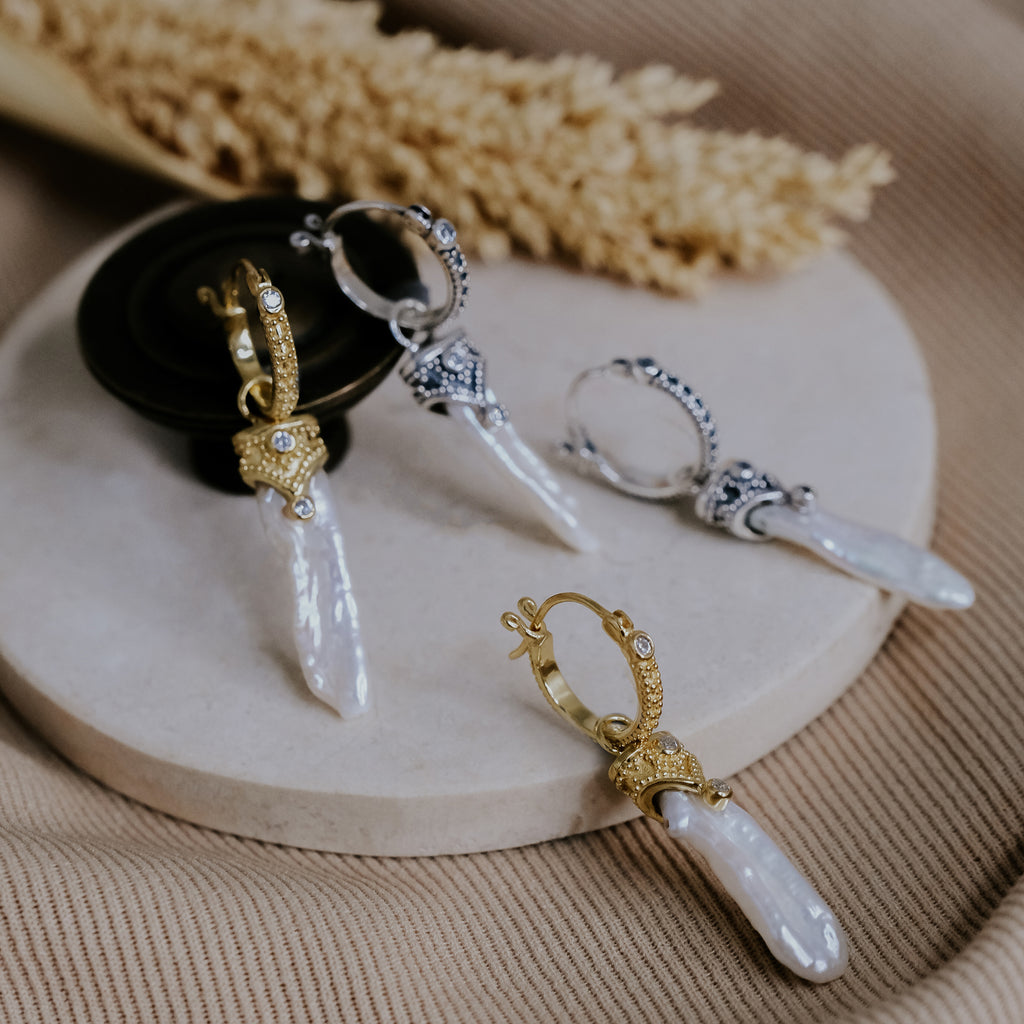 Anting Hoop Perak 925 Koleksi Biwa