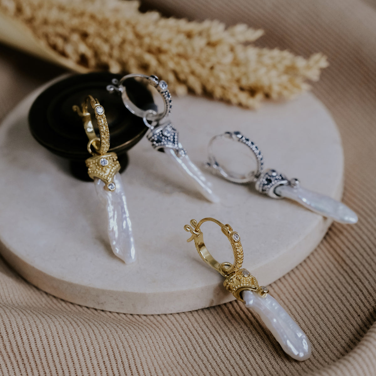 Anting Hoop Perak 925 Koleksi Biwa