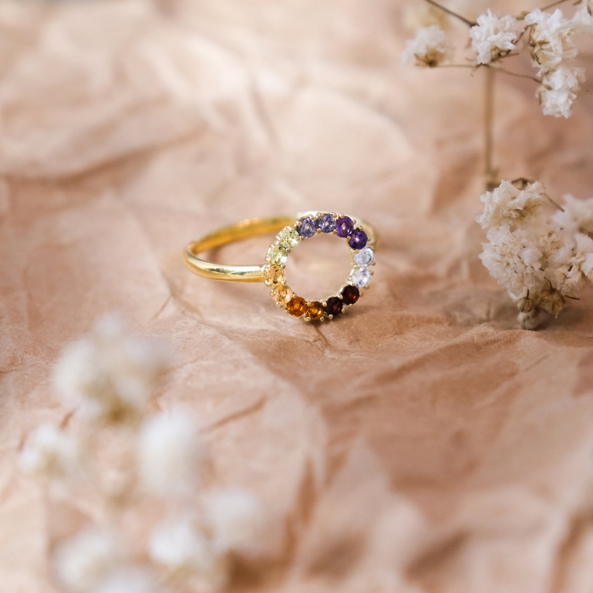 Cincin Perak Halo Chakra Sterling Silver 925