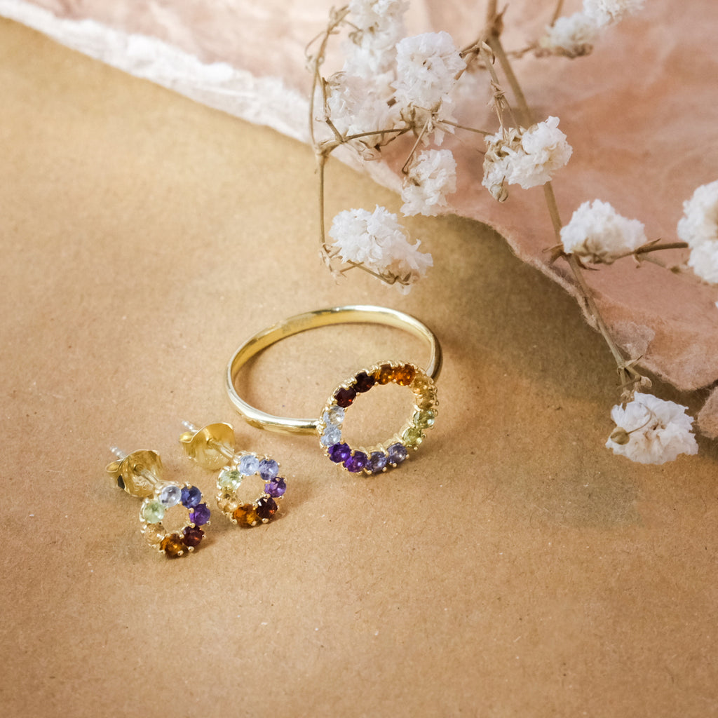 Cincin Perak Halo Chakra Sterling Silver 925