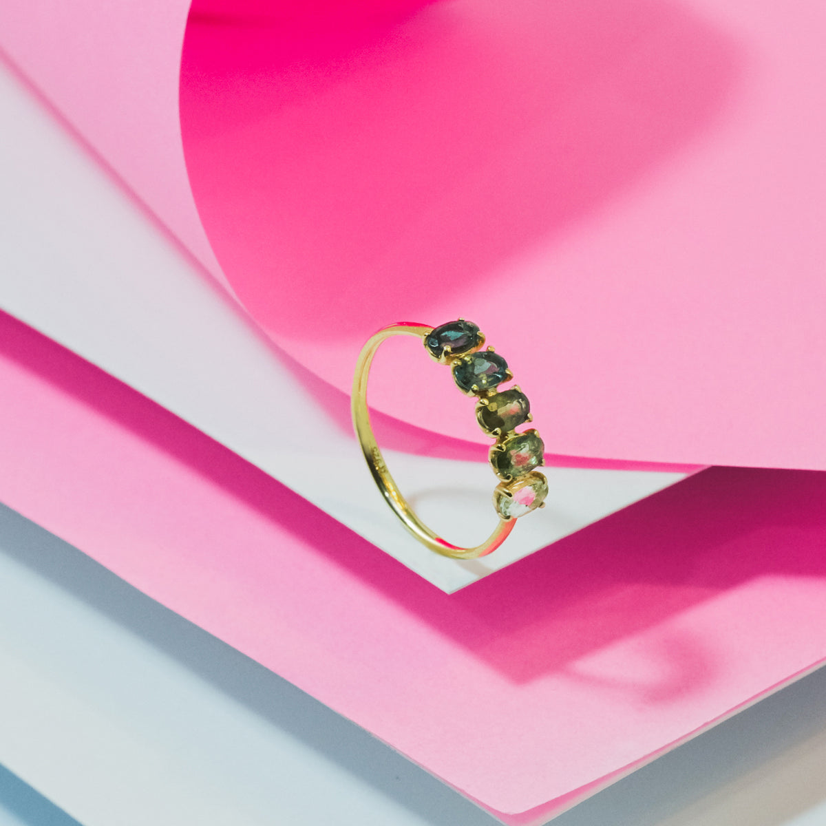 Sunaka Jewelry 925 Silver Ring Gradation Collection
