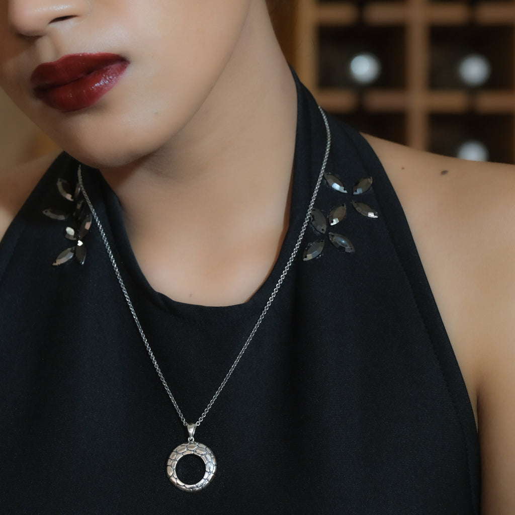 Pendant Koleksi Pebble Sterling Silver 925