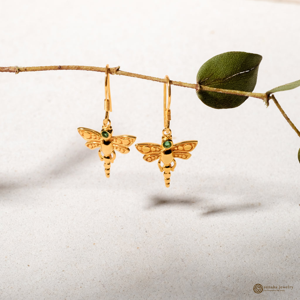 Anting Drop Koleksi Capung Sterling Silver 925