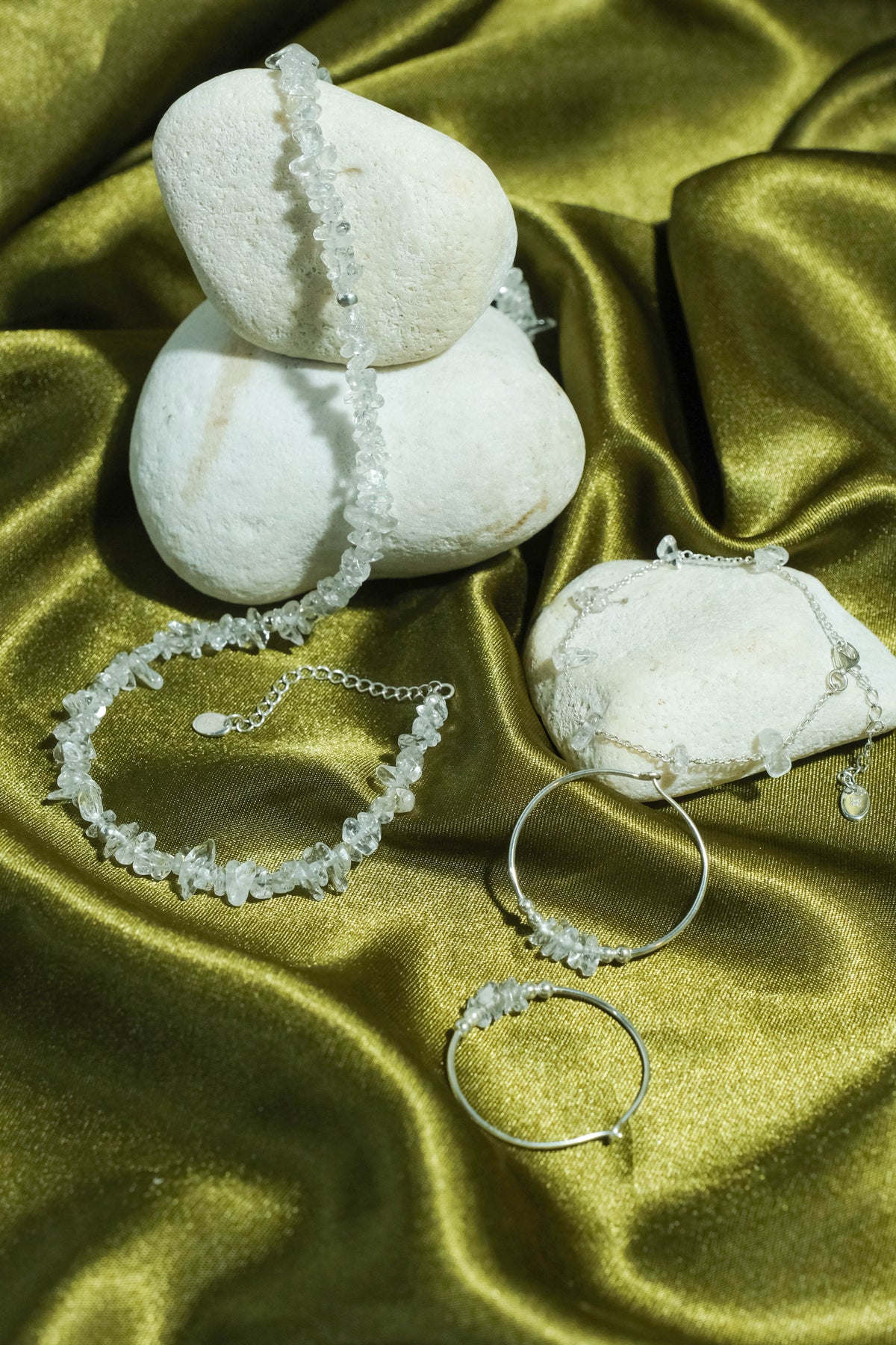 Anting Hoop Koleksi Aura Sterling Silver 925