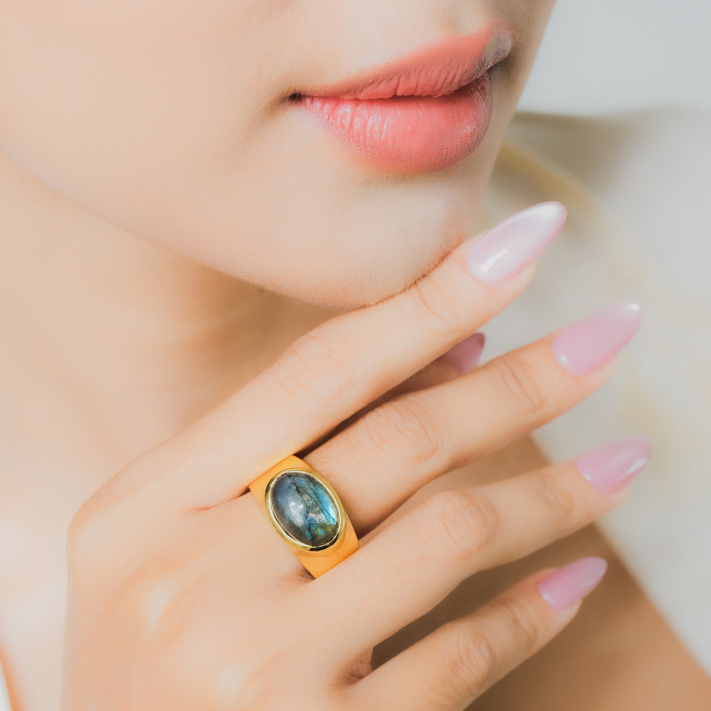 Cincin 1 Perak 925 Koleksi Brillo