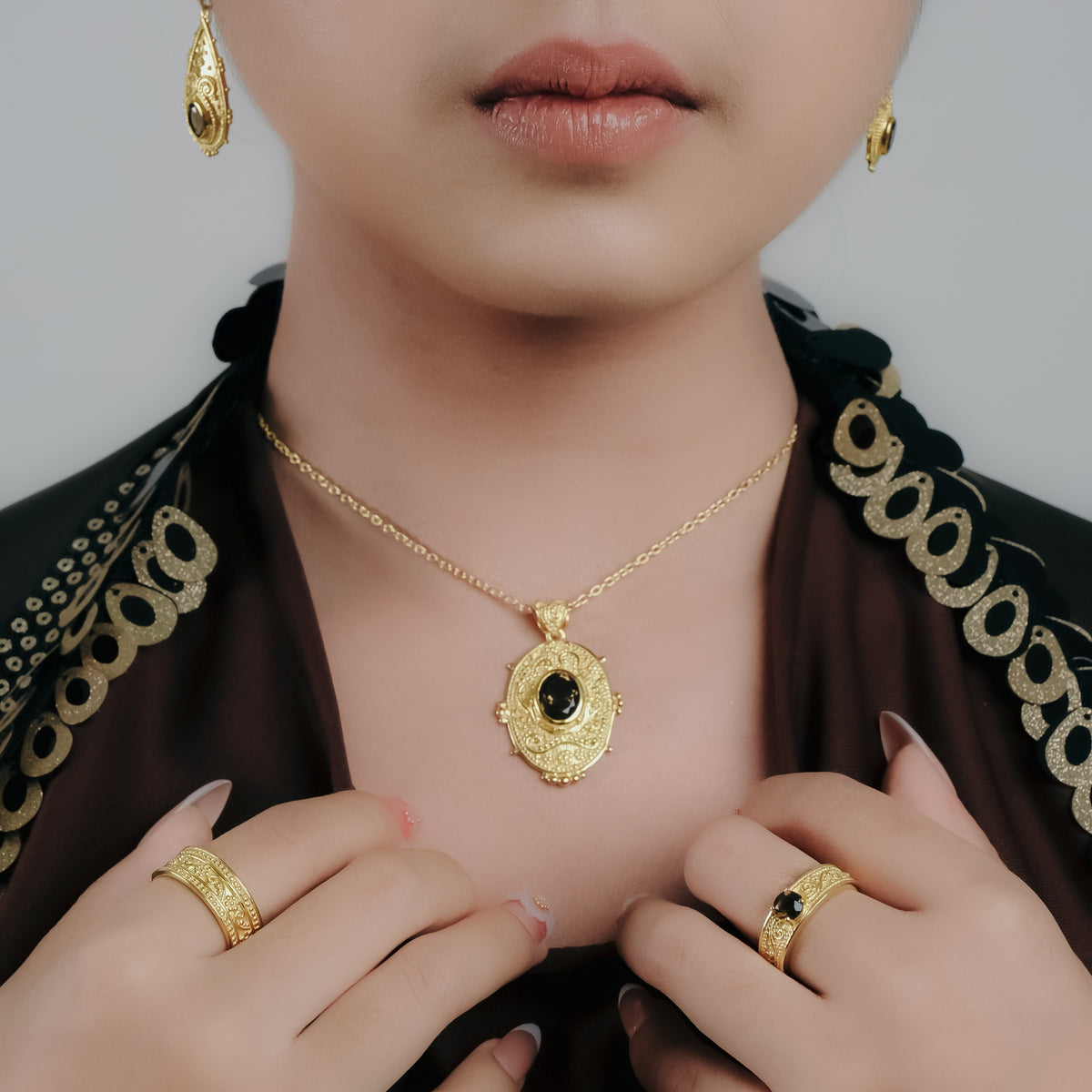 Pendant Koleksi Mandala Sterling Silver 925