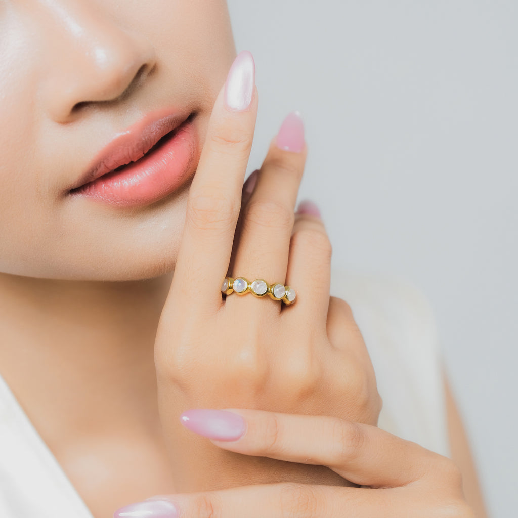 Cincin 4 Perak 925 Koleksi Brillo