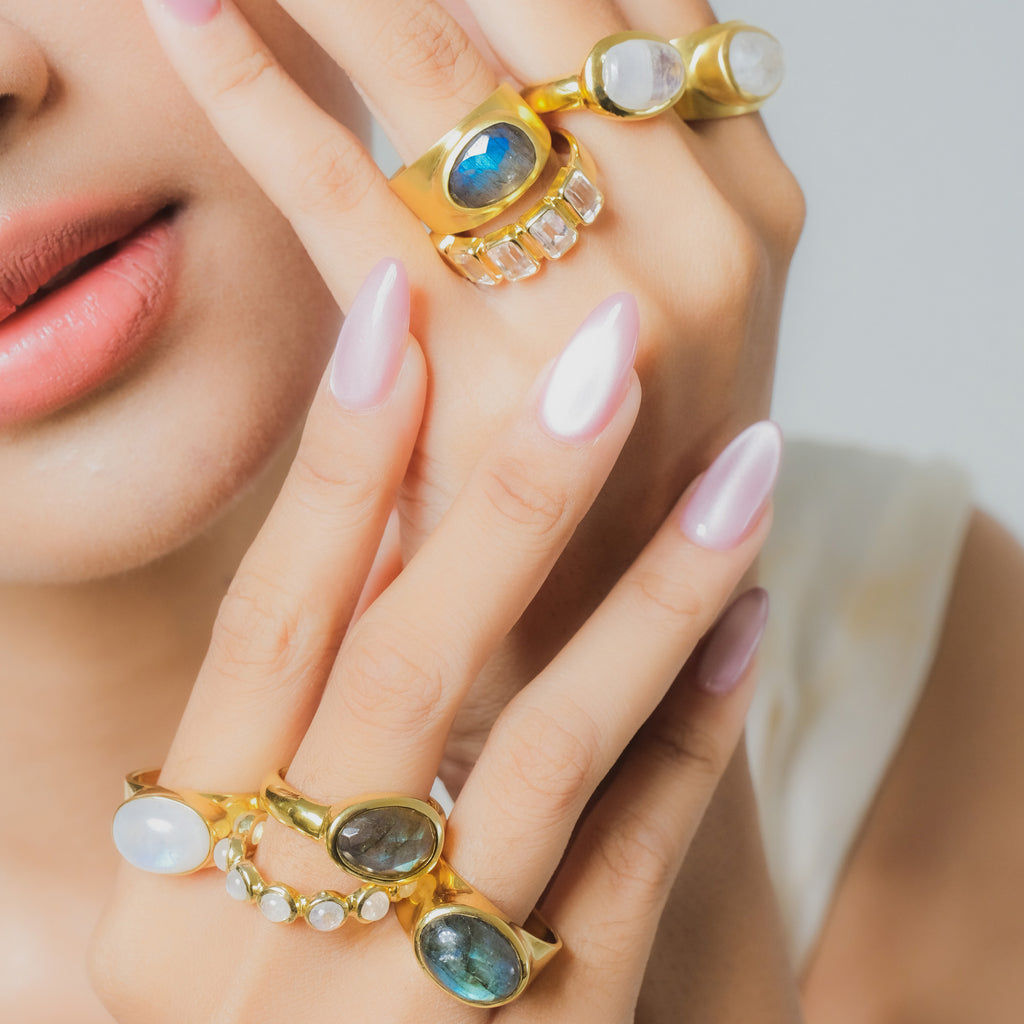 Cincin 1 Perak 925 Koleksi Brillo