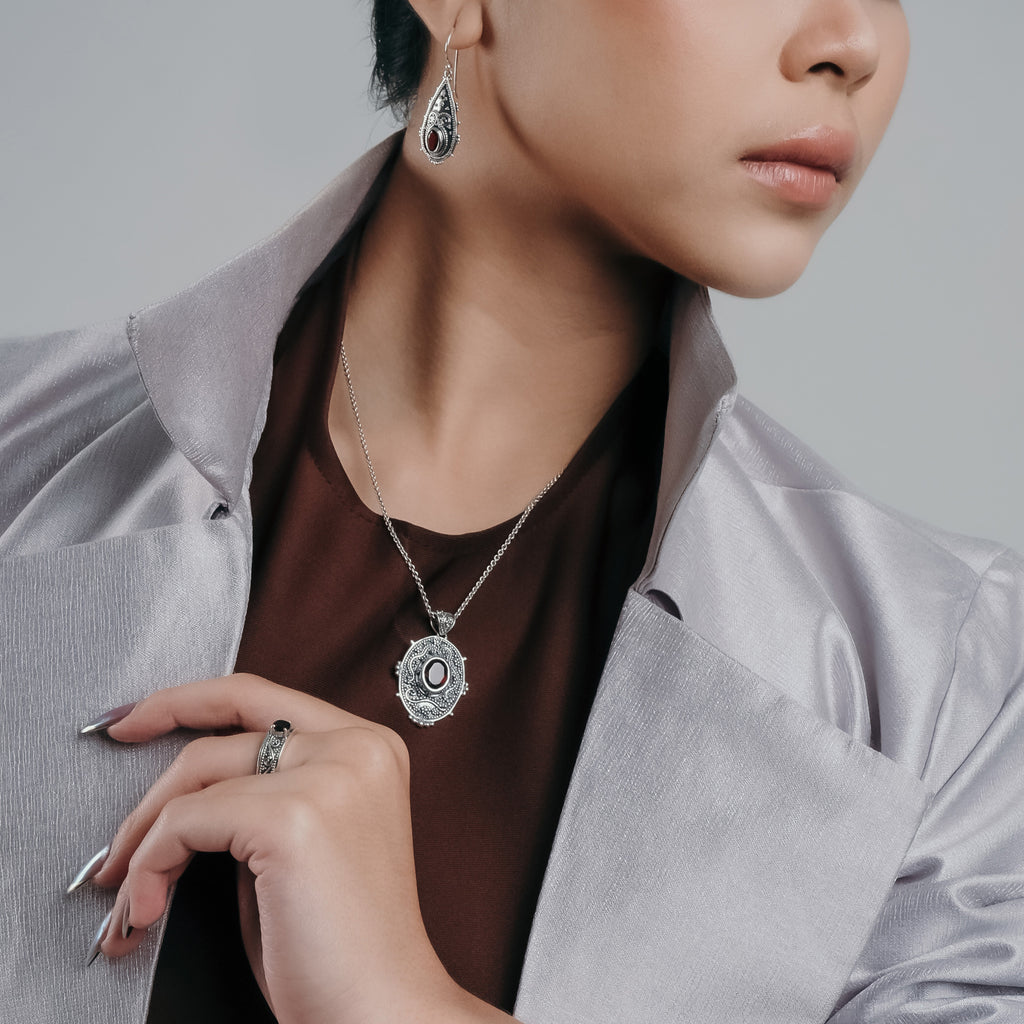 Pendant Koleksi Mandala Sterling Silver 925