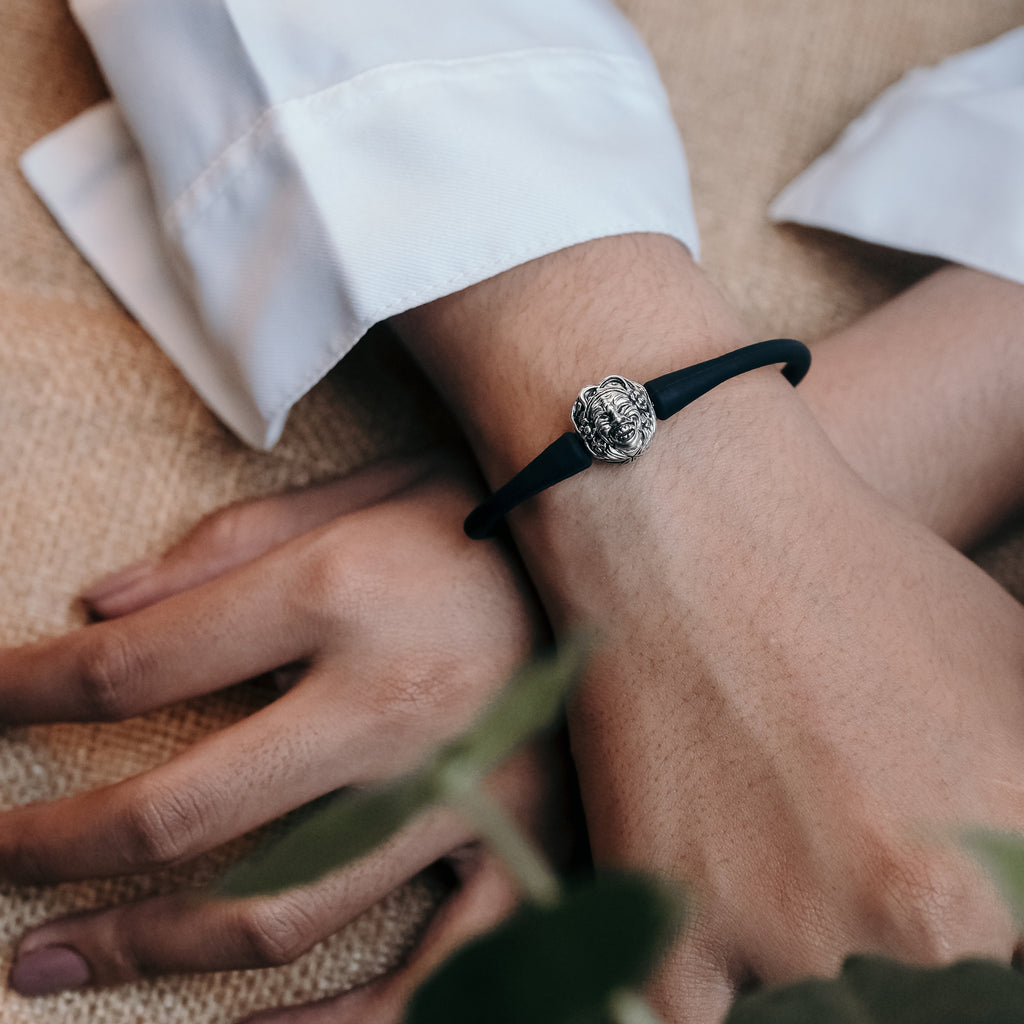 Gelang Perak 925 Koleksi Rubber Bead Celuluk