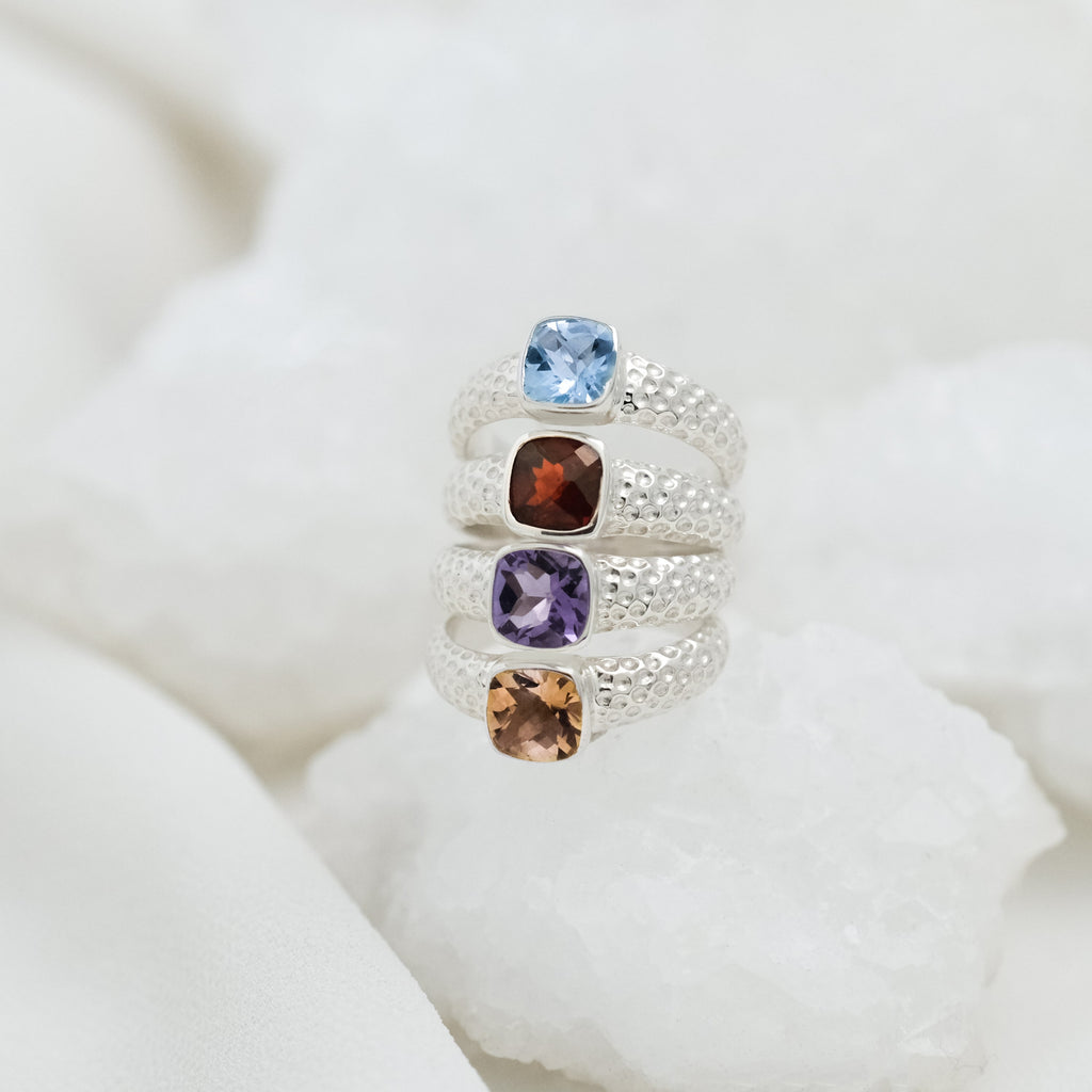Sunaka Jewelry 925 Silver Ring for Women Pelangii Collection
