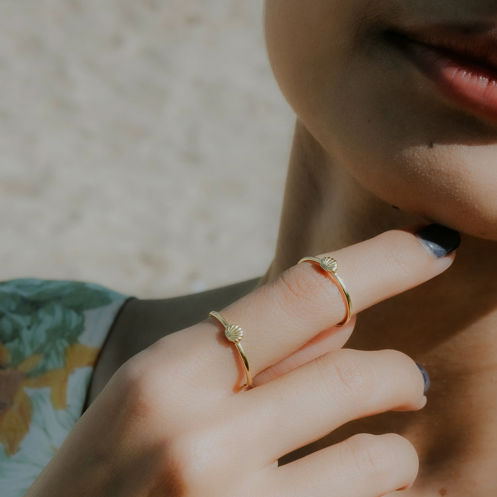 Shell Collection 925 Sterling Silver Ring
