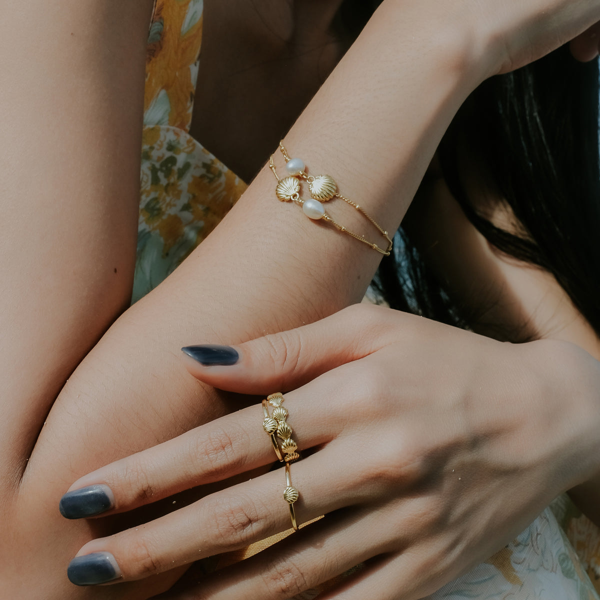 Shell Collection 925 Sterling Silver Ring