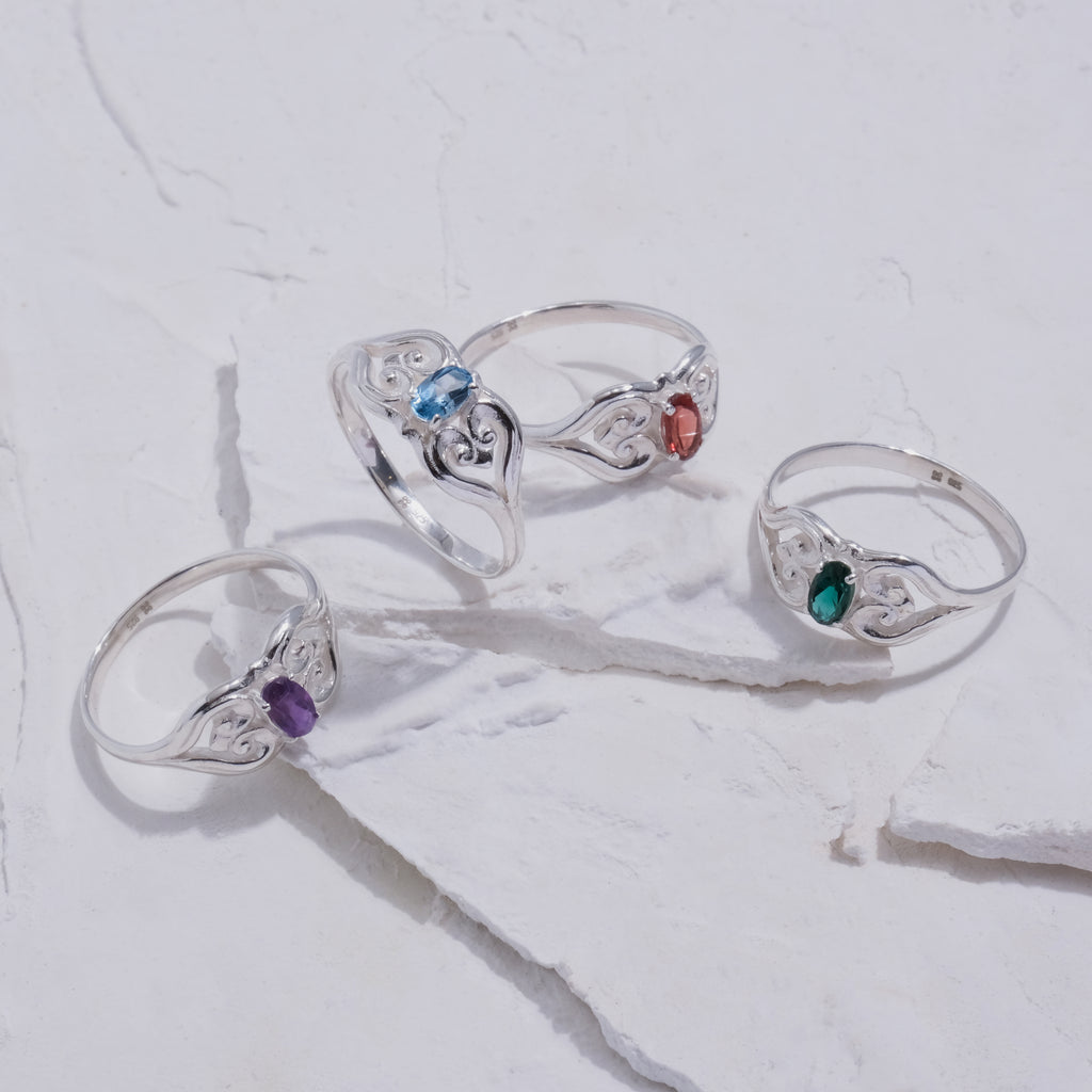 Cincin Silver 925 Wanita Sunaka Jewelry Koleksi Assorted 28