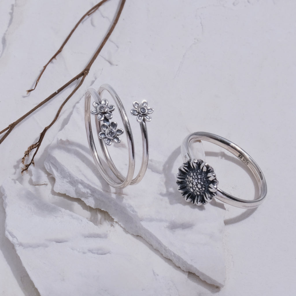 Cincin Silver 925 Wanita Sunaka Jewelry Koleksi Assorted 36