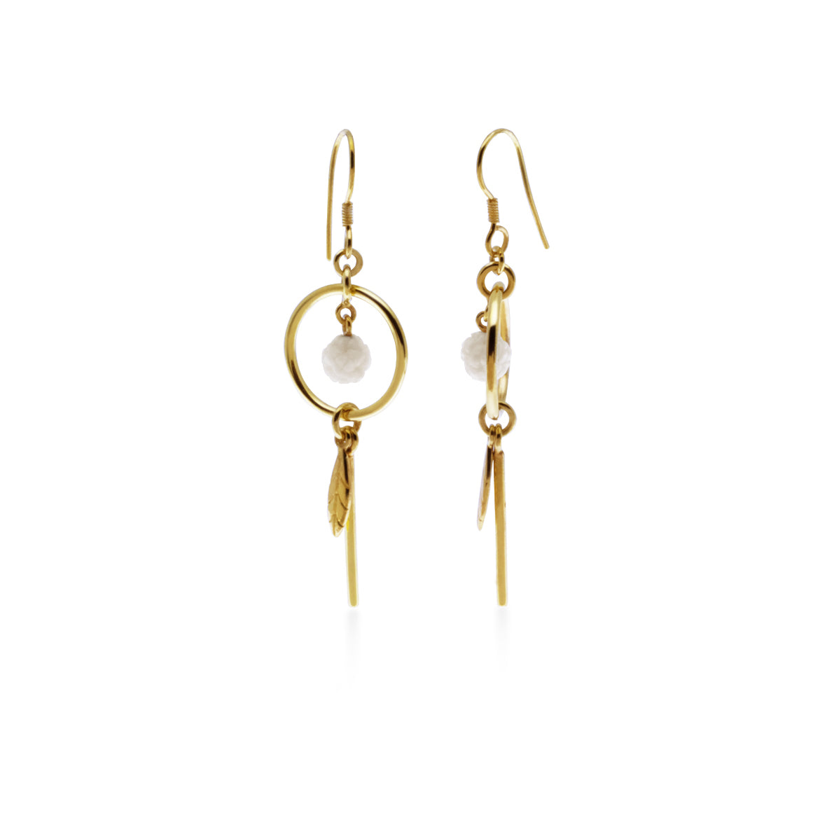 Anting Dangle Koleksi Jepun Sterling Silver 925