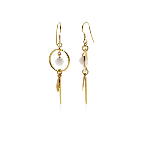Anting Dangle Koleksi Jepun Sterling Silver 925
